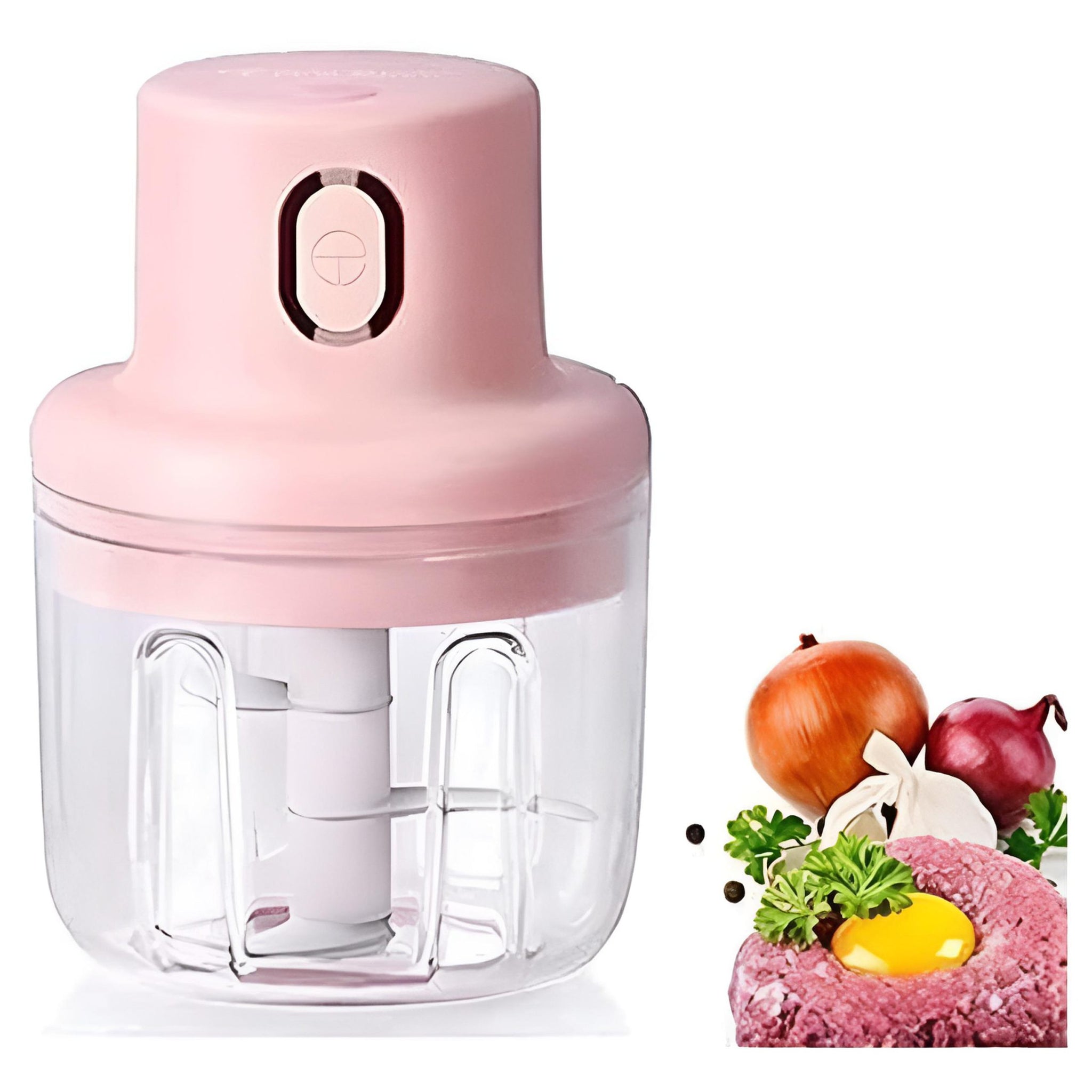 (100ml)  Single Bowl Electric Mini Grinder Food Chopper (Random Color)