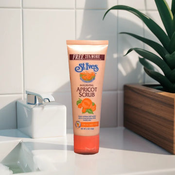 St. Ives Invigorating Apricot Scrub  Reveal Radiant Skin with Natural Exfoliation