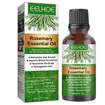 30ml Rosemary Hair Care Essential Oil Anti Hair Loss Growth Essential Oil Hair Care Nourishing Scalp Essential Oil