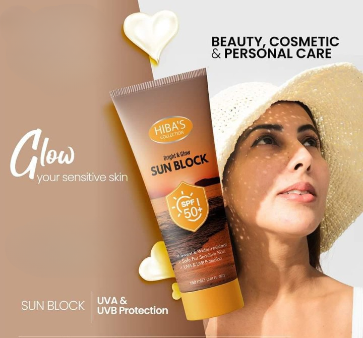 Hiba's sunblock (150 ml)