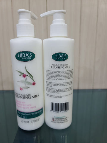 Hiba’s Collection Makeup Remover Cleansing Milk – 200ml