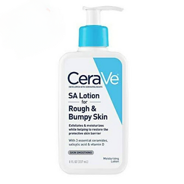 CeraVe SA Lotion for Rough &amp; Bumpy Skin | Vitamin D, Hyaluronic Acid, Lactic Acid &amp; Salicylic Acid Lotion (237ml)